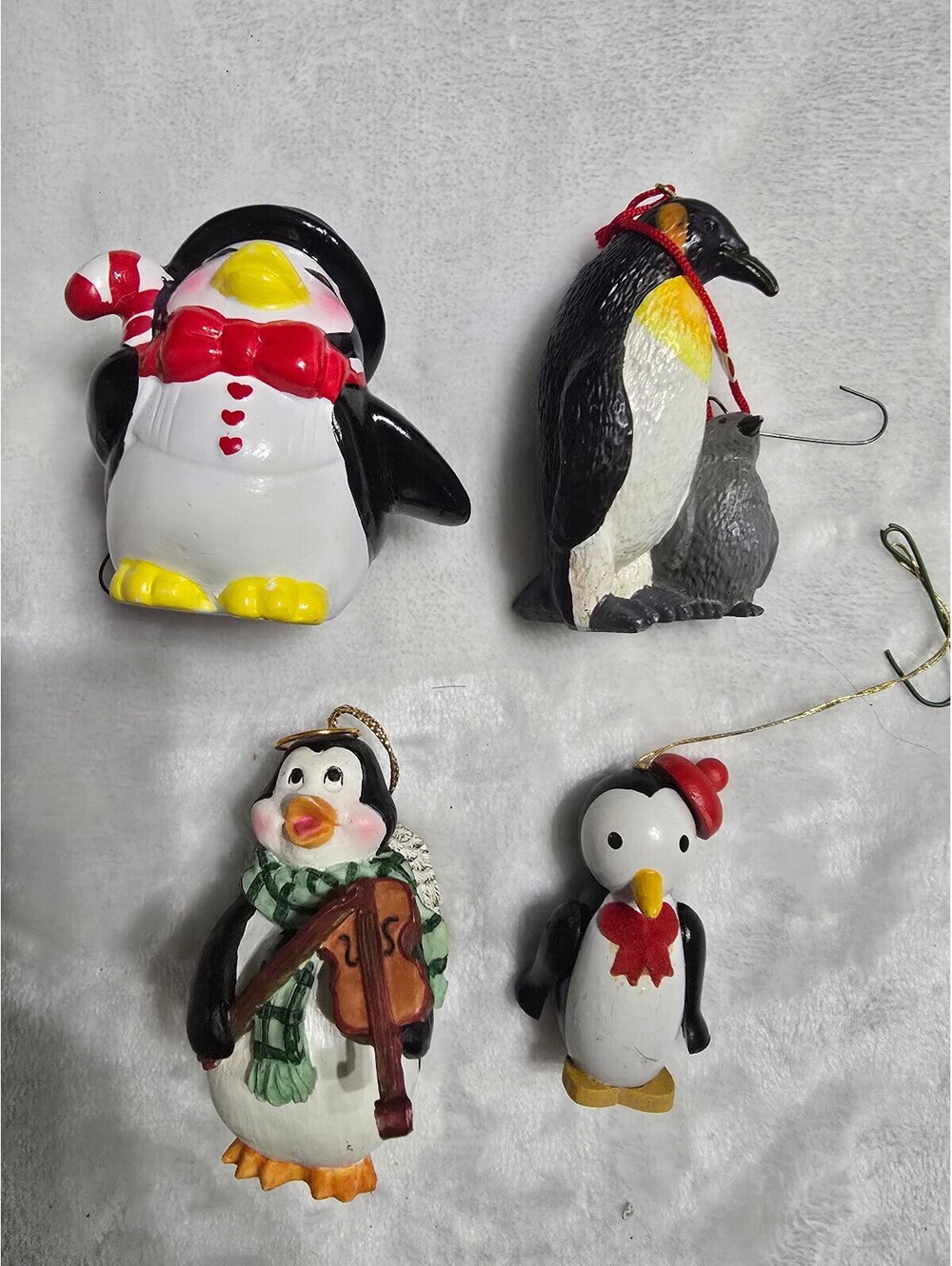 Vintage Penguin Ornaments